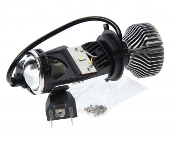 1 869 р. Лампа светодиодная 12V H4 P43t с линзой бокс (1шт.) CLEARLIGHT CLEARLIGHT kbm cl g3 н4 mini1  с доставкой в г. Кемерово. Увеличить фотографию 1