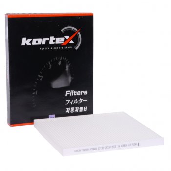 499 р. Фильтр воздушный салона KIA Cerato (04-),Carnival (05-),Sorento (09-) KORTEX KORTEX kc0009 KORTEX kc0009  с доставкой в г. Кемерово. Увеличить фотографию 1