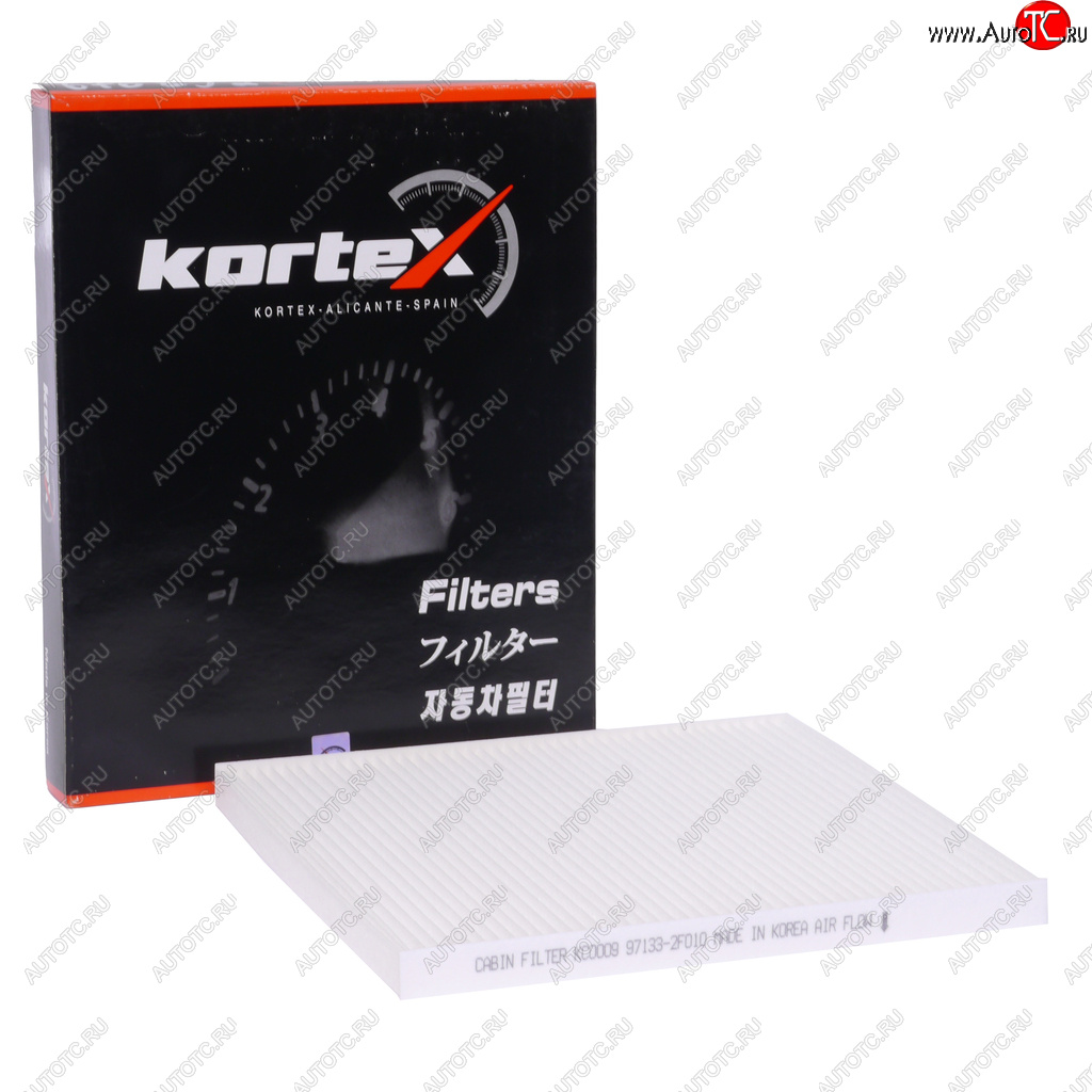 499 р. Фильтр воздушный салона KIA Cerato (04-),Carnival (05-),Sorento (09-) KORTEX KORTEX kc0009 KORTEX kc0009  с доставкой в г. Кемерово