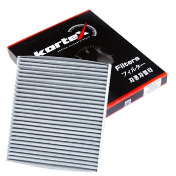 329 р. Фильтр воздушный салона KIA Soul (09-) угольный KORTEX KORTEX kc0031s  с доставкой в г. Кемерово. Увеличить фотографию 2