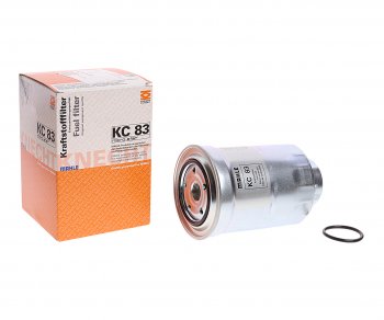 1 399 р. Фильтр топливный TOYOTA Land Cruiser 80,90,120 (80-07-),Hiace (84-06-) (DTDI) MAHLE MAHLE kc83d  с доставкой в г. Кемерово. Увеличить фотографию 1