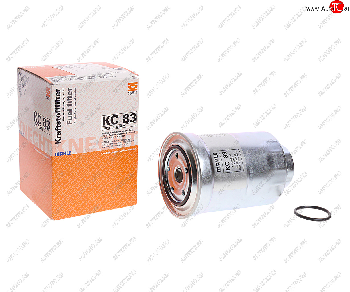 1 399 р. Фильтр топливный TOYOTA Land Cruiser 80,90,120 (80-07-),Hiace (84-06-) (DTDI) MAHLE MAHLE kc83d  с доставкой в г. Кемерово