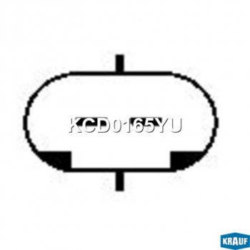 27 199 р. Компрессор OPEL Astra H (04-09) кондиционера KRAUF KRAUF kcd0165yu  с доставкой в г. Кемерово. Увеличить фотографию 7