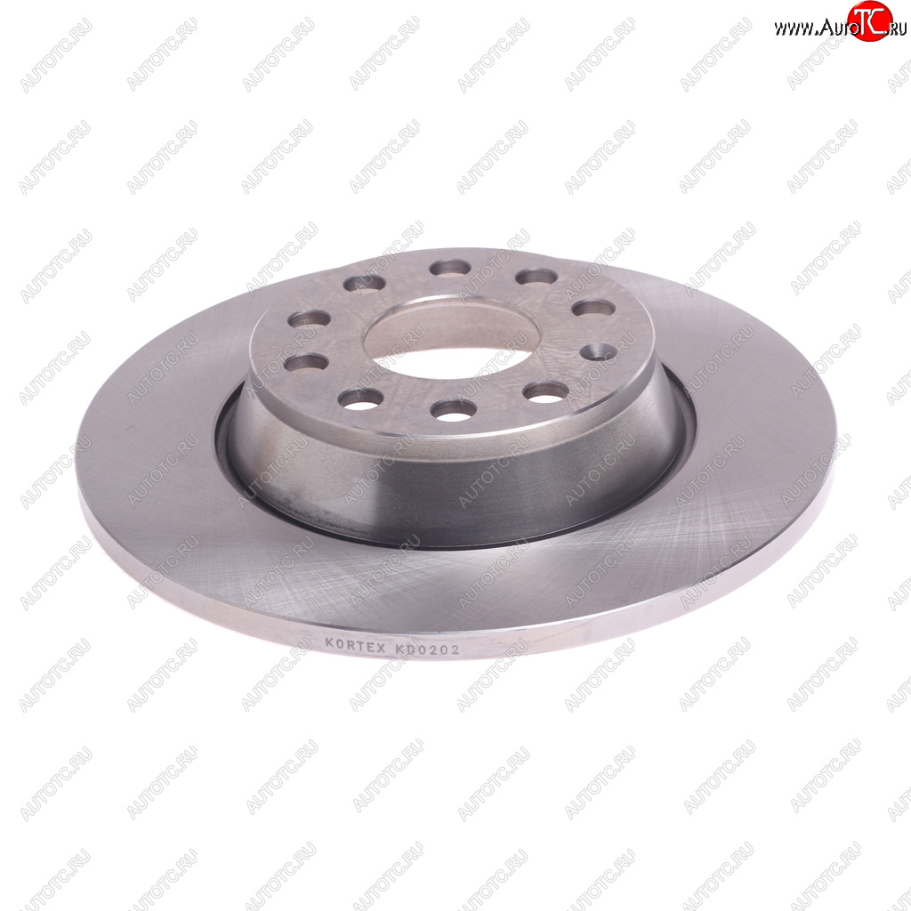 3 179 р. Диск тормозной VW Passat (05-),Tiguan AUDI A3 SKODA Superb (08-) задний (1шт.) (min 2шт.) KORTEX KORTEX kd0202  с доставкой в г. Кемерово