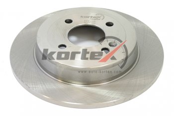 2 399 р. Диск тормозной HYUNDAI Solaris (10-) KIA Rio (11-) задний (1шт.) KORTEX KORTEX kd0255  с доставкой в г. Кемерово. Увеличить фотографию 4