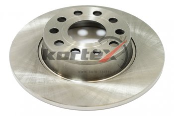 2 789 р. Диск тормозной VW Golf (09-13),Jetta (05-10) AUDI A3 (03-12) задний (1шт.) KORTEX KORTEX kd0407  с доставкой в г. Кемерово. Увеличить фотографию 5
