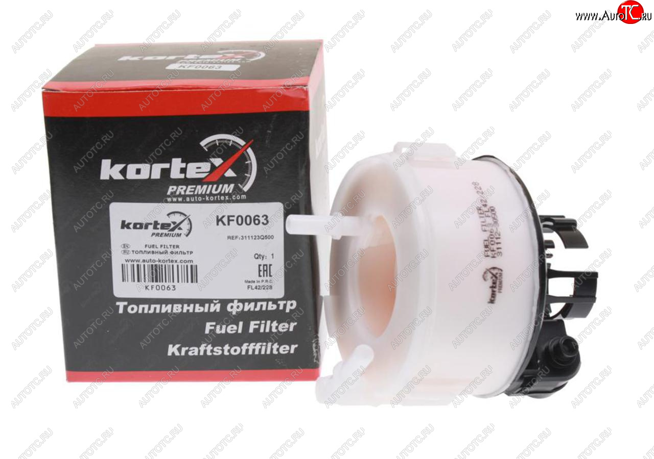 529 р. Фильтр топливный HYUNDAI Tucson (09-),ix35 (09-) KIA Sportage (10-) (в баке) KORTEX KORTEX kf0063  с доставкой в г. Кемерово