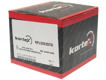 1 549 р. Фара противотуманная FORD Transit (06-),Fiesta (06-) леваяправая KORTEX KORTEX kfl5002std  с доставкой в г. Кемерово. Увеличить фотографию 3