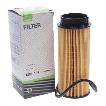 1 279 р. Фильтр топливный IVECO Daily (05-) GREEN FILTER GREEN FILTER kk0119f GREEN FILTER kk0119f  с доставкой в г. Кемерово. Увеличить фотографию 1