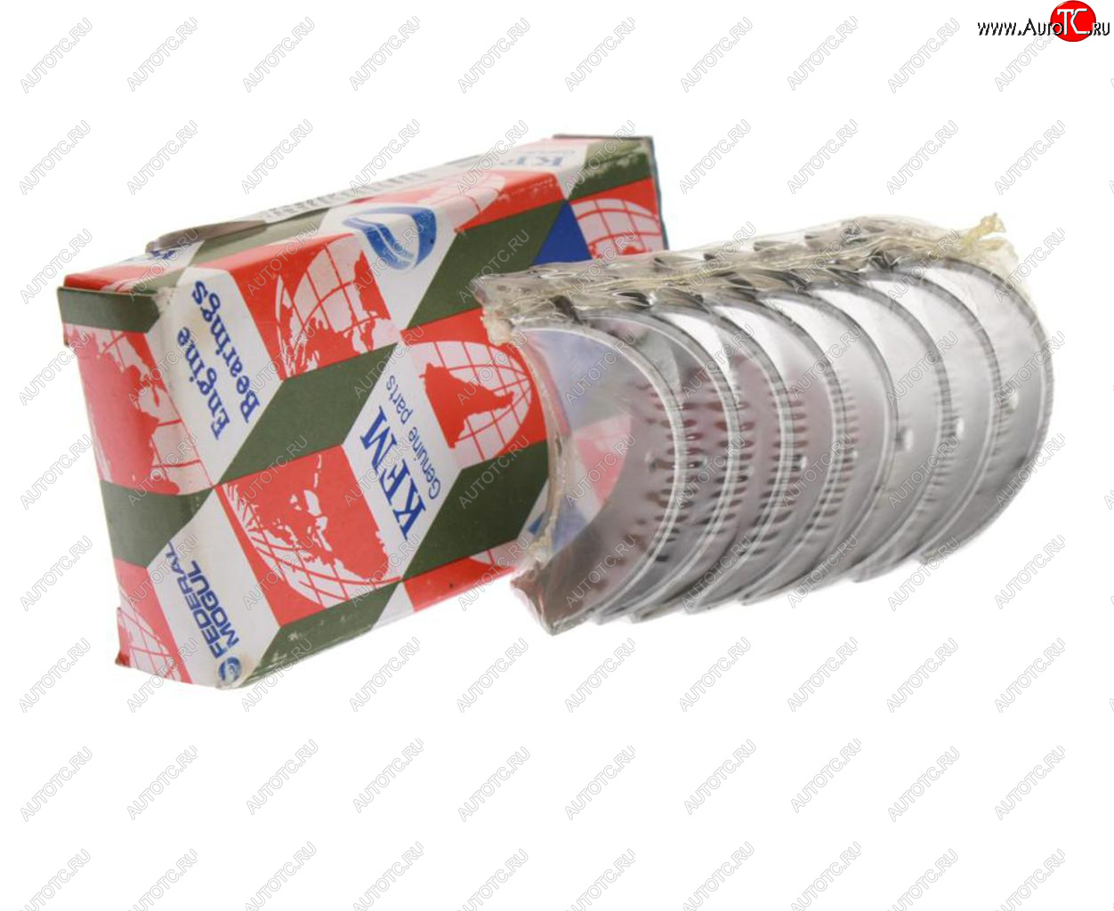 2 589 р. Вкладыши KIA Spectra,Sephia (97-) (1.5) (DOHC) шатунные d+0.50 комплект (8шт.) KFM KFM kk1y0-11sfx  с доставкой в г. Кемерово