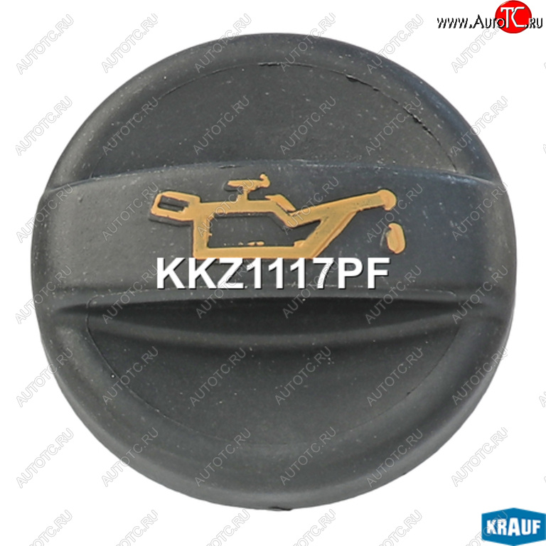 248 р. Крышка PEUGEOT 107,206,307,308 CITROEN C1,C2,C3 маслозаливной горловины KRAUF KRAUF kkz1117pf  с доставкой в г. Кемерово