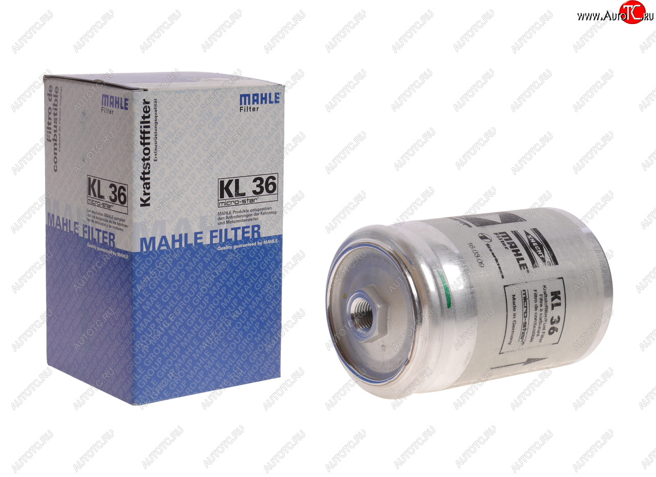 2 559 р. Фильтр топливный VW Passat (00-) AUDI 80 (-94) A4,A6,A8 (-05) MAHLE MAHLE kl36  с доставкой в г. Кемерово