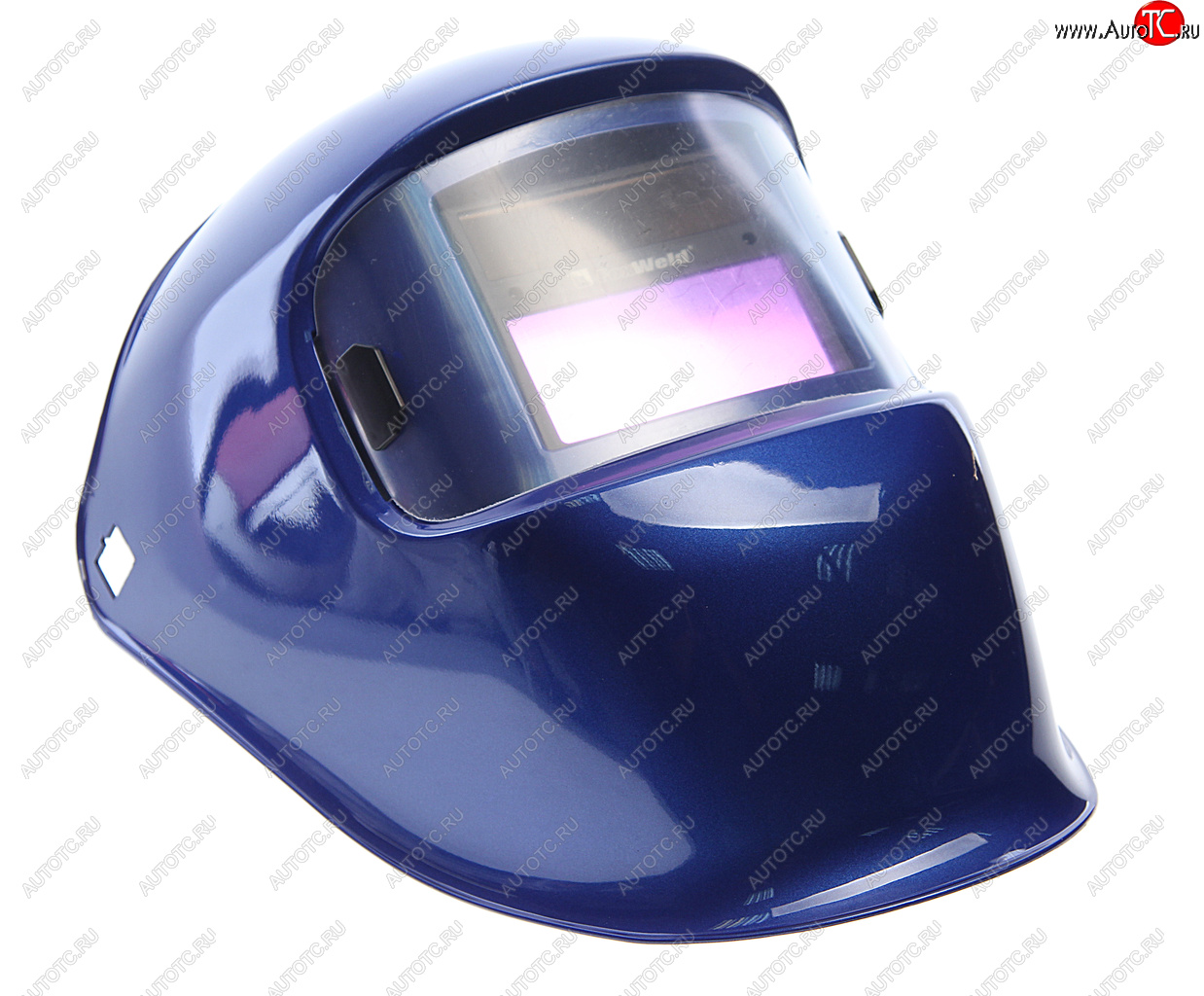 2 899 р. Маска сварщика регулировка затемнения (хамелеон) Корунд-5 синяя FOXWELD FOXWELD корунд-5 (9-13) ф-р 2100v  с доставкой в г. Кемерово