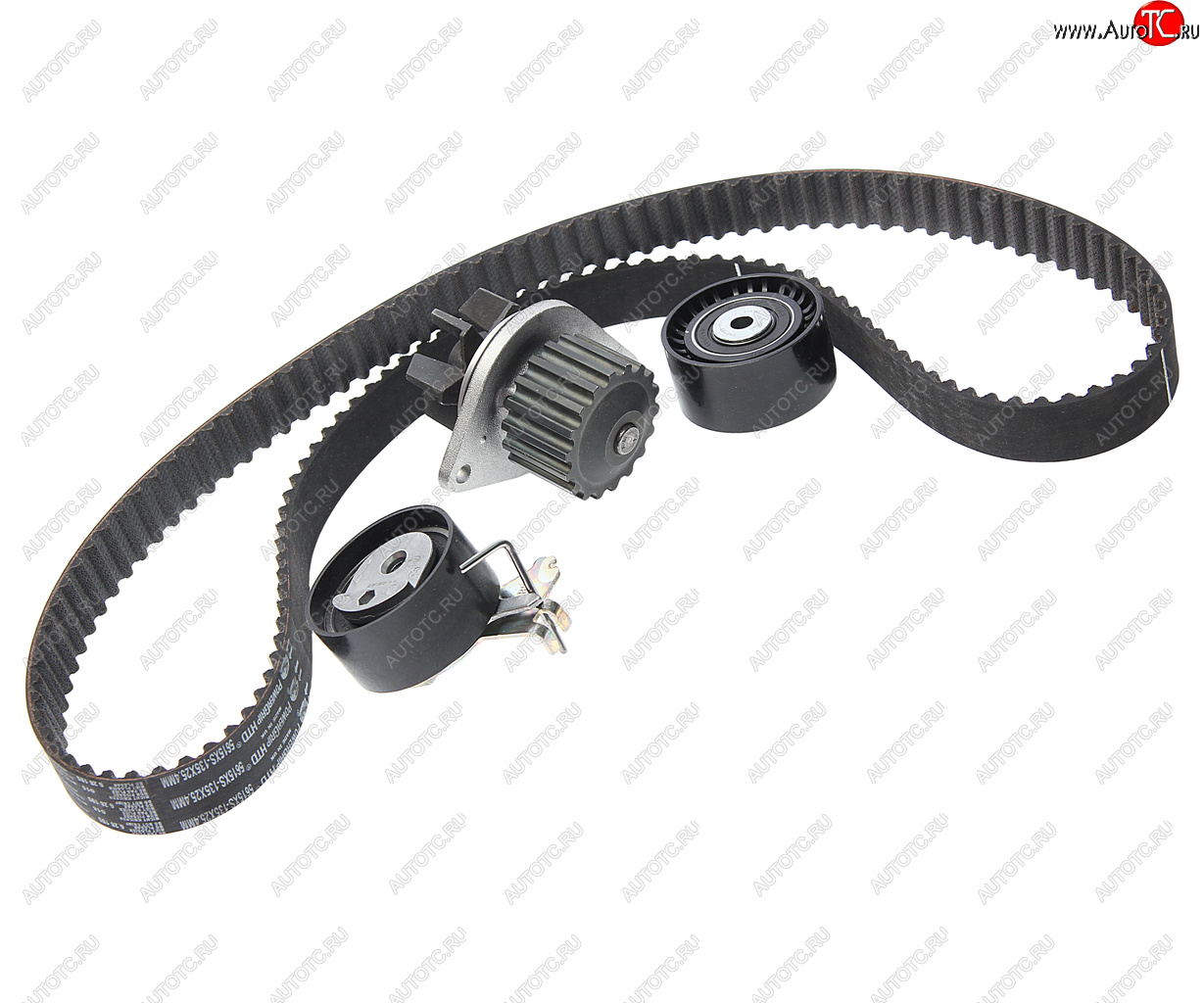 12 249 р. Ремень ГРМ PEUGEOT 206,207,307 CITROEN C2,C3,C4 комплект с водяным насосом GATES GATES kp15615xs  с доставкой в г. Кемерово