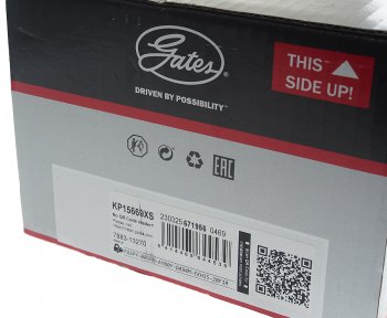 13 999 р. Комплект ГРМ FORD Fusion,Focus 2 (1.41.6) с насосом водяным GATES GATES kp15669xs  с доставкой в г. Кемерово. Увеличить фотографию 6