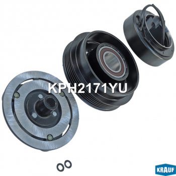 7 899 р. Шкив HYUNDAI Sonata 5 компрессора кондиционера KRAUF KRAUF kph2171yu  с доставкой в г. Кемерово. Увеличить фотографию 4