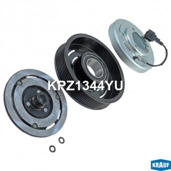10 949 р. Шкив NISSAN Cabstar (06-) компрессора кондиционера KRAUF KRAUF kpz1344yu  с доставкой в г. Кемерово. Увеличить фотографию 2