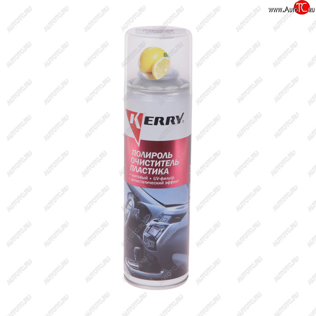 234 р. Полироль пластика лимон 335мл KERRY KERRY kr-905-1  с доставкой в г. Кемерово