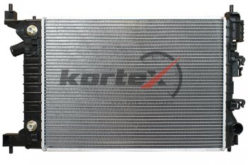 8 999 р. Радиатор CHEVROLET Cobalt (13-) охлаждения двигателя KORTEX KORTEX krd1009 KORTEX krd1009  с доставкой в г. Кемерово. Увеличить фотографию 1