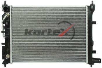 9 649 р. Радиатор HYUNDAI Solaris KIA Rio (17-) охлаждения двигателя АКПП KORTEX KORTEX krd1057  с доставкой в г. Кемерово. Увеличить фотографию 1