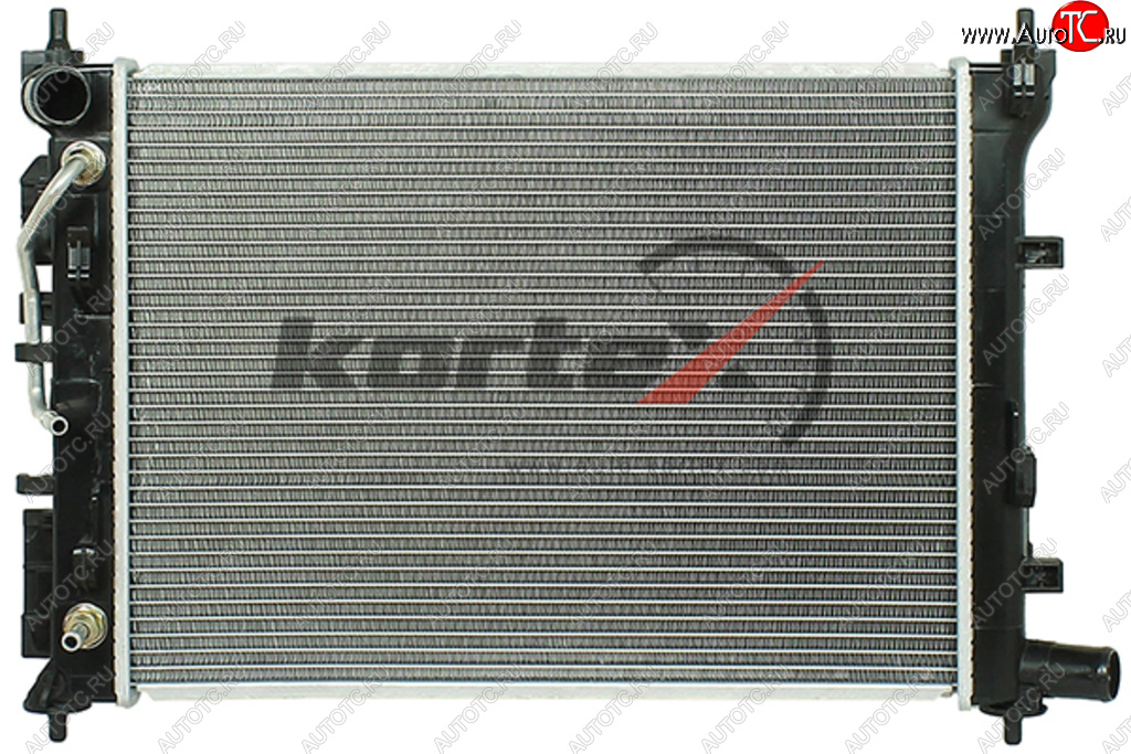9 649 р. Радиатор HYUNDAI Solaris KIA Rio (17-) охлаждения двигателя АКПП KORTEX KORTEX krd1057  с доставкой в г. Кемерово