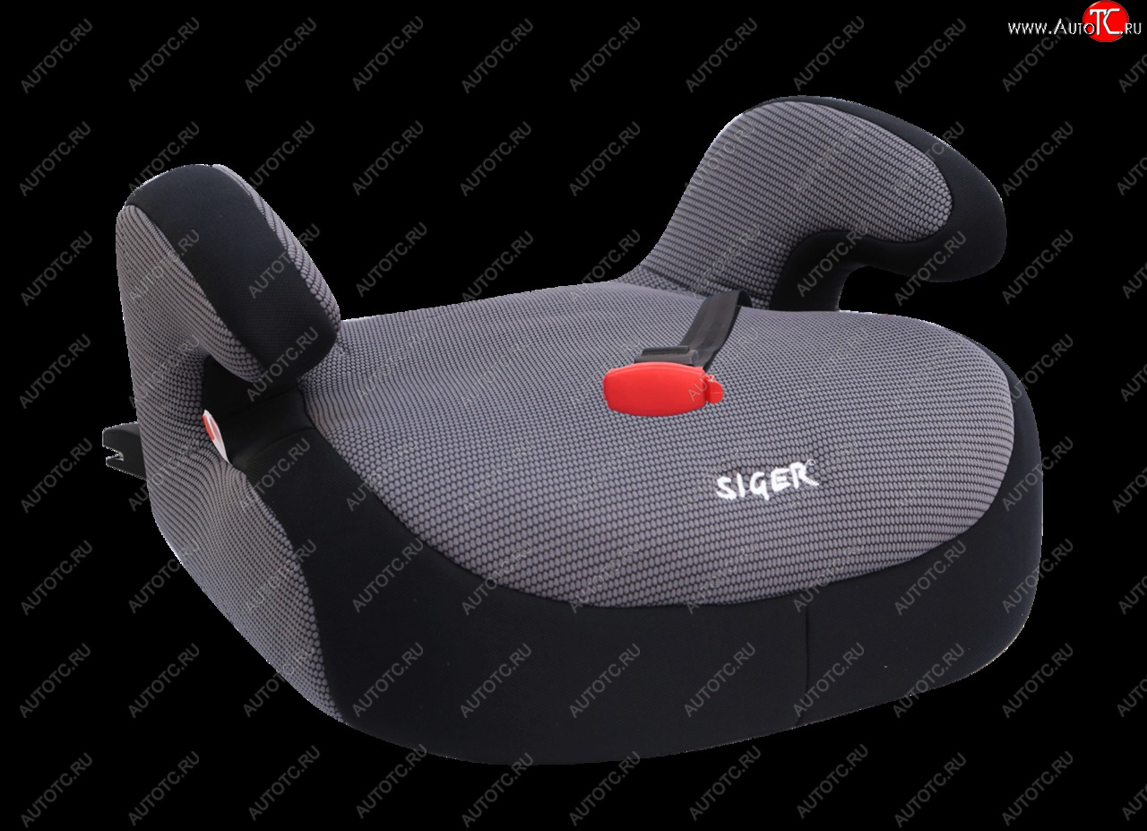 5 499 р. Подушка авт.детская БУСТЕР 22-36кг (III) 6-12лет серая Isofix SIGER SIGER kres0187  с доставкой в г. Кемерово