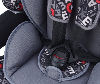 5 999 р. Автокресло детское 9-36кг (l-ll-lll) 1-12лет алфавит трансформер Драйв Art SIGER SIGER kres0275  с доставкой в г. Кемерово. Увеличить фотографию 3