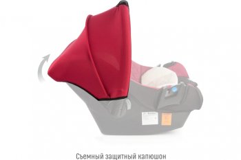 5 499 р. Автокресло детское 0-13кг (0+) 0-1.5лет марсала First SMART TRAVEL SMART TRAVEL kres2081  с доставкой в г. Кемерово. Увеличить фотографию 8