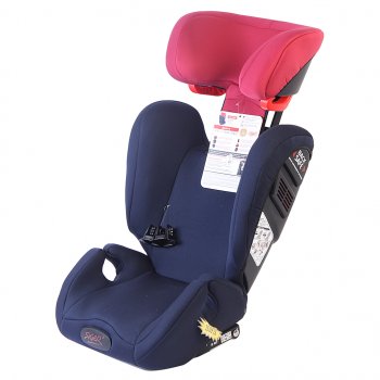 11 349 р. Автокресло детское 15-36кг (II-lll) 3-12лет royal blue (синийкрасный) Дельта FIX SIGER SIGER kres3327  с доставкой в г. Кемерово. Увеличить фотографию 1