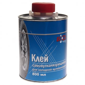 1 399 р. Клей резиновый самовулканизующийся холодной вулканизации жестяная банка 800мл БХЗ БХЗ крс-800 хв  с доставкой в г. Кемерово. Увеличить фотографию 1