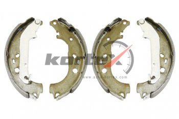 2 299 р. Колодки тормозные задние (4шт.) KORTEX Ford Focus 3 седан рестайлинг (2014-2019)  с доставкой в г. Кемерово. Увеличить фотографию 3
