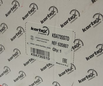 4 299 р. Амортизатор PEUGEOT Boxer CITROEN Jumper (06-) передний левыйправый KORTEX KORTEX ksa735std  с доставкой в г. Кемерово. Увеличить фотографию 4