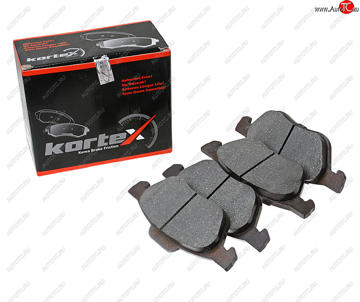 2 299 р. Колодки тормозные передние (4шт.) KORTEX Renault Megane седан  дорестайлинг (2002-2006)  с доставкой в г. Кемерово