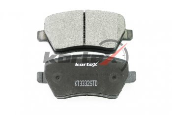 1 799 р. Колодки тормозные передние (4шт.) KORTEX Nissan Micra K12 5 дв. дорестайлинг (2002-2005)  с доставкой в г. Кемерово. Увеличить фотографию 3