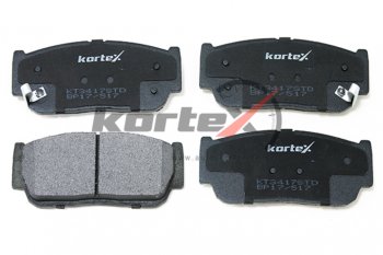 869 р. Колодки тормозные задние (4шт.) KORTEX SSANGYONG Kyron дорестайлинг (2005-2007)  с доставкой в г. Кемерово. Увеличить фотографию 4