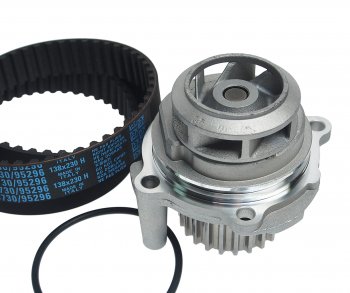 10 299 р. Комплект ГРМ VW AUDI A3 (96-13),A4 (94-08) SKODA Octavia (97-) (1.6) с насосом водяным DAYCO DAYCO ktbwp2530  с доставкой в г. Кемерово. Увеличить фотографию 3