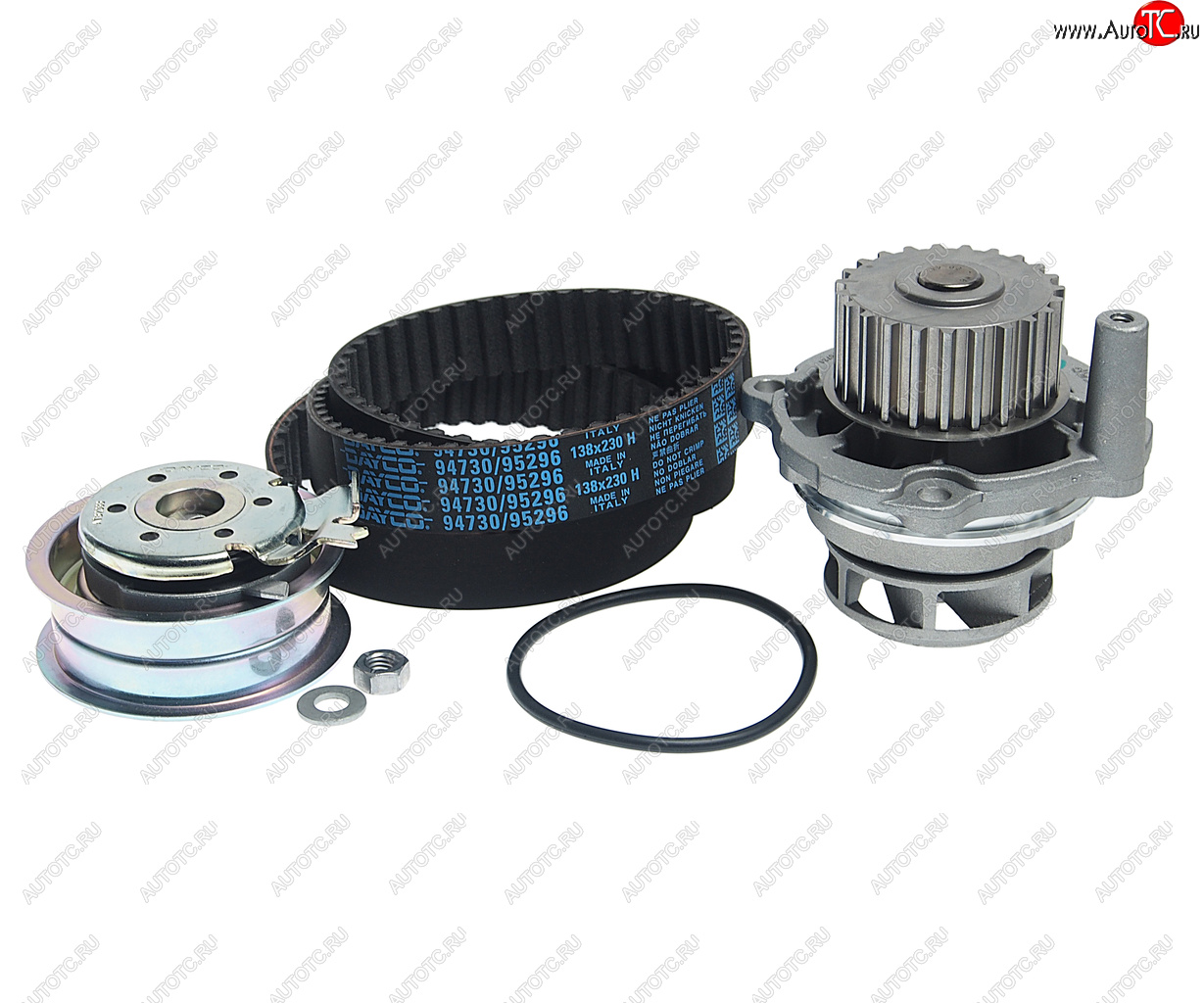 10 299 р. Комплект ГРМ VW AUDI A3 (96-13),A4 (94-08) SKODA Octavia (97-) (1.6) с насосом водяным DAYCO DAYCO ktbwp2530  с доставкой в г. Кемерово
