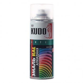 339 р. Краска красная огненная RAL3000 аэрозоль 520мл KUDO KUDO ku-03000 KUDO ku-03000  с доставкой в г. Кемерово. Увеличить фотографию 1