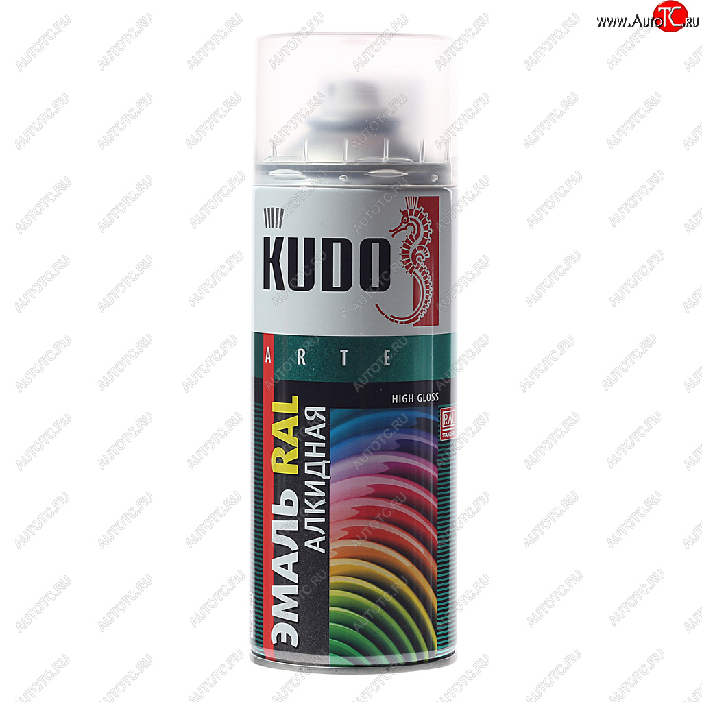 339 р. Краска красная огненная RAL3000 аэрозоль 520мл KUDO KUDO ku-03000 KUDO ku-03000  с доставкой в г. Кемерово