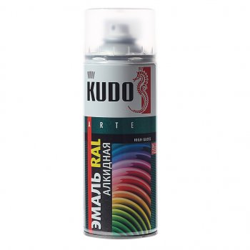 399 р. Краска серая галька RAL7032 аэрозоль 520мл KUDO KUDO ku-07032  с доставкой в г. Кемерово. Увеличить фотографию 1