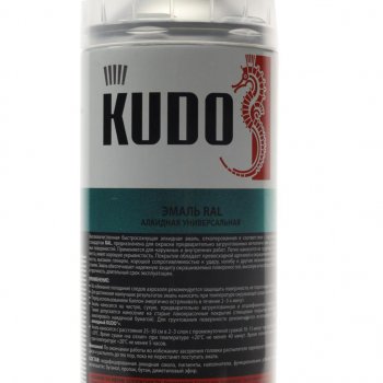 399 р. Краска белая аэрозоль 520мл KUDO KUDO ku-09010  с доставкой в г. Кемерово. Увеличить фотографию 2