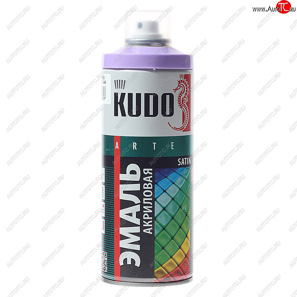 359 р. Краска фиолетовая акриловая satin RAL4005 аэрозоль 520мл KUDO KUDO ku-0a4005  с доставкой в г. Кемерово