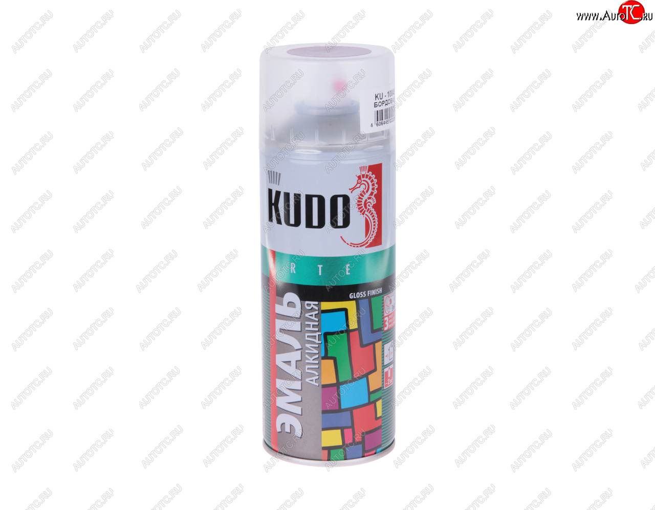 299 р. Краска бордовая аэрозоль 520мл KUDO KUDO ku-10045  с доставкой в г. Кемерово