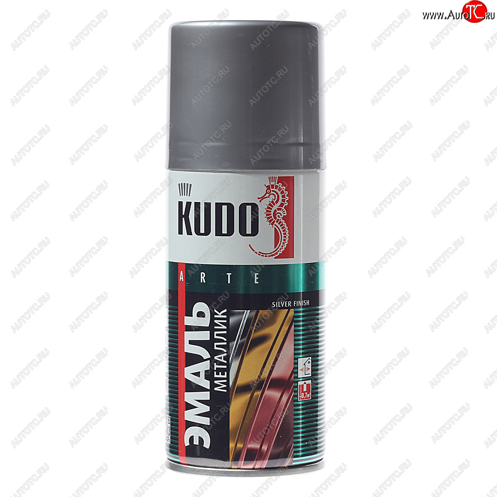 234 р. Краска хром аэрозоль 210мл KUDO KUDO ku-1027.1  с доставкой в г. Кемерово