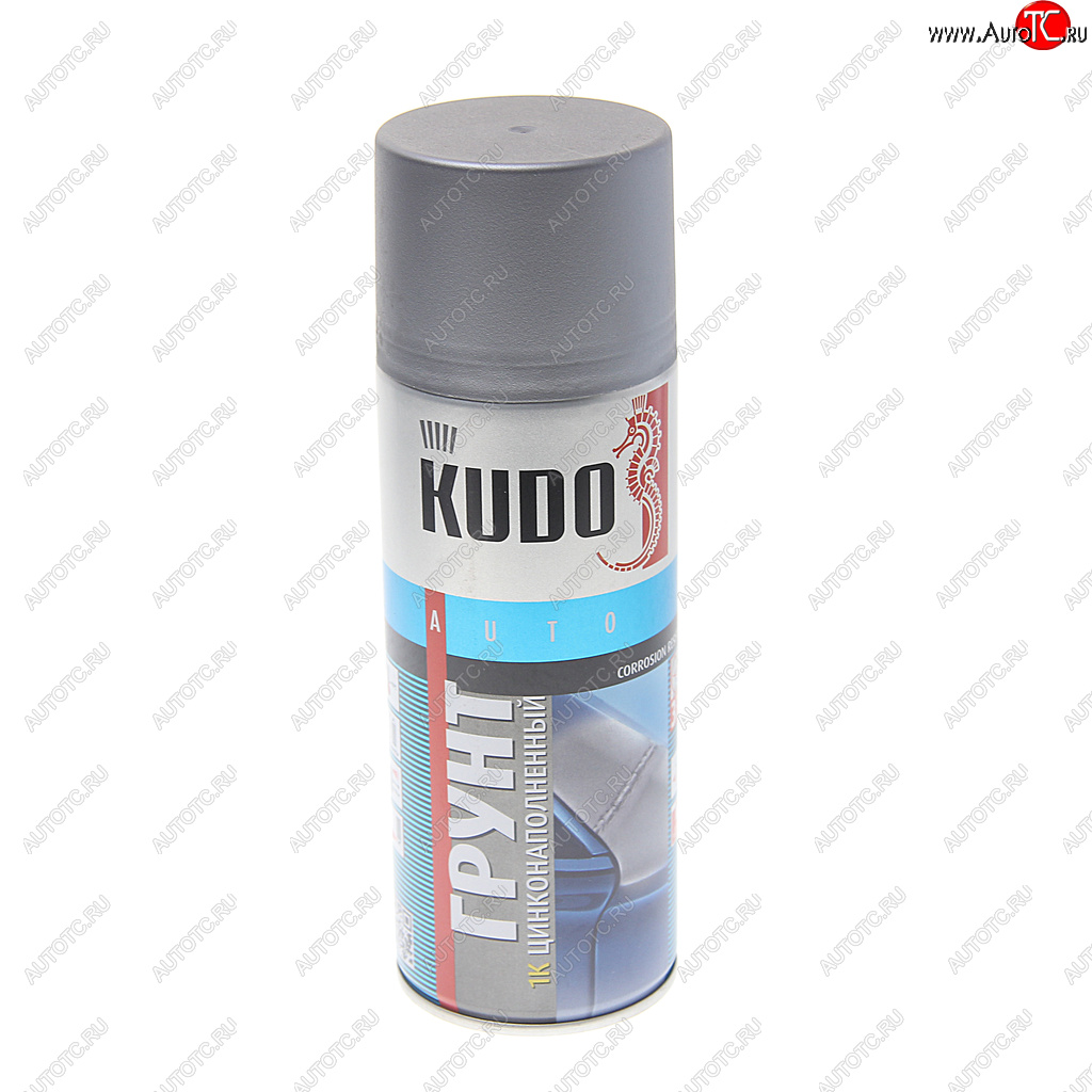 459 р. Грунт серый 1К цинконаполненный 520мл KUDO KUDO ku-2301  с доставкой в г. Кемерово