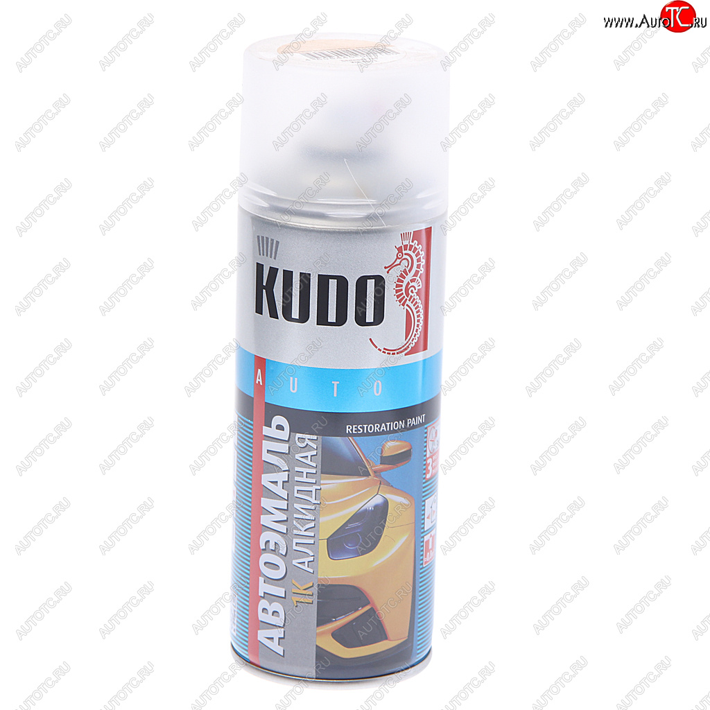 399 р. Краска 235 бежевая аэрозоль 520мл KUDO KUDO ku-4013  с доставкой в г. Кемерово