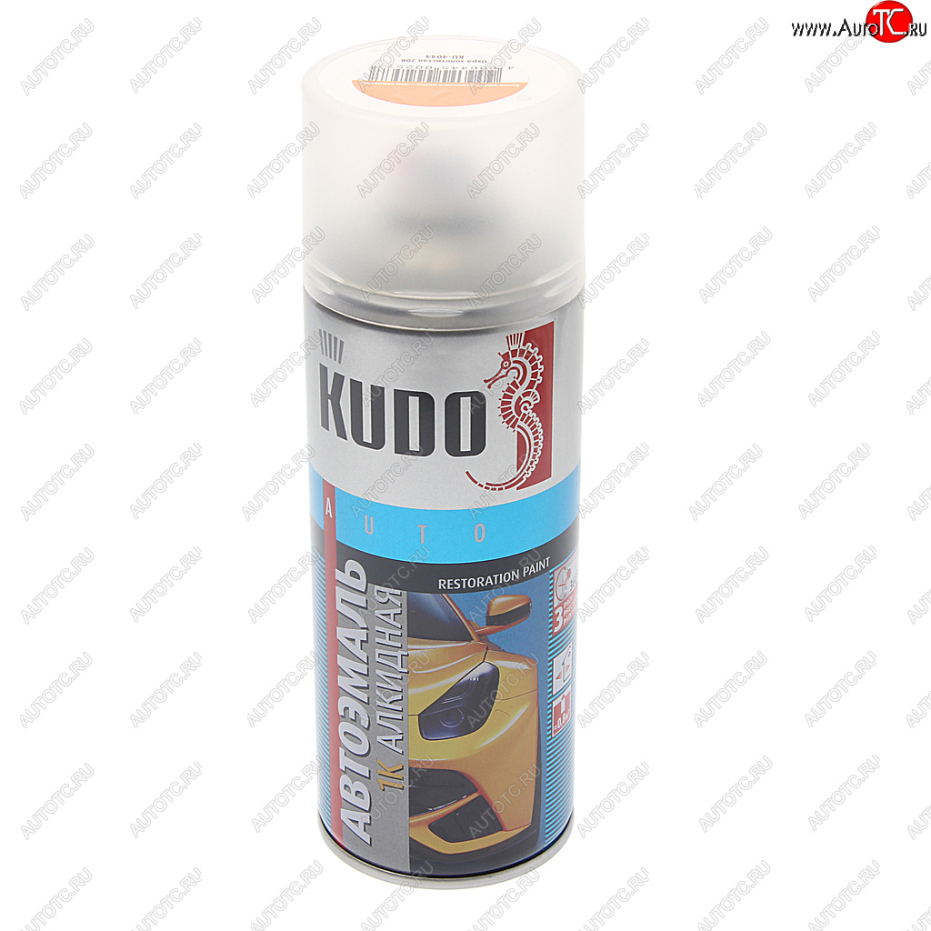 399 р. Краска 208 охра золотистая аэрозоль 520мл KUDO KUDO ku-4044  с доставкой в г. Кемерово