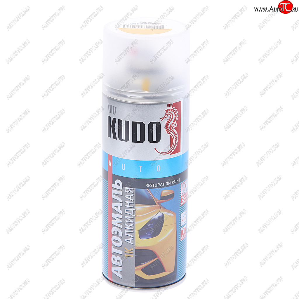 399 р. Краска 1035 золотисто-желтая аэрозоль 520мл KUDO KUDO ku-4050  с доставкой в г. Кемерово