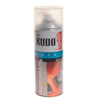 499 р. Краска 691 платина металлик аэрозоль 520мл KUDO KUDO ku-41691  с доставкой в г. Кемерово. Увеличить фотографию 1