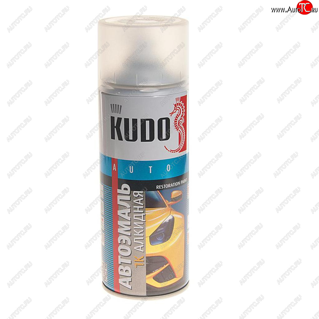 499 р. Краска белая Frozen White аэрозоль 520мл KUDO KUDO ku-42000  с доставкой в г. Кемерово